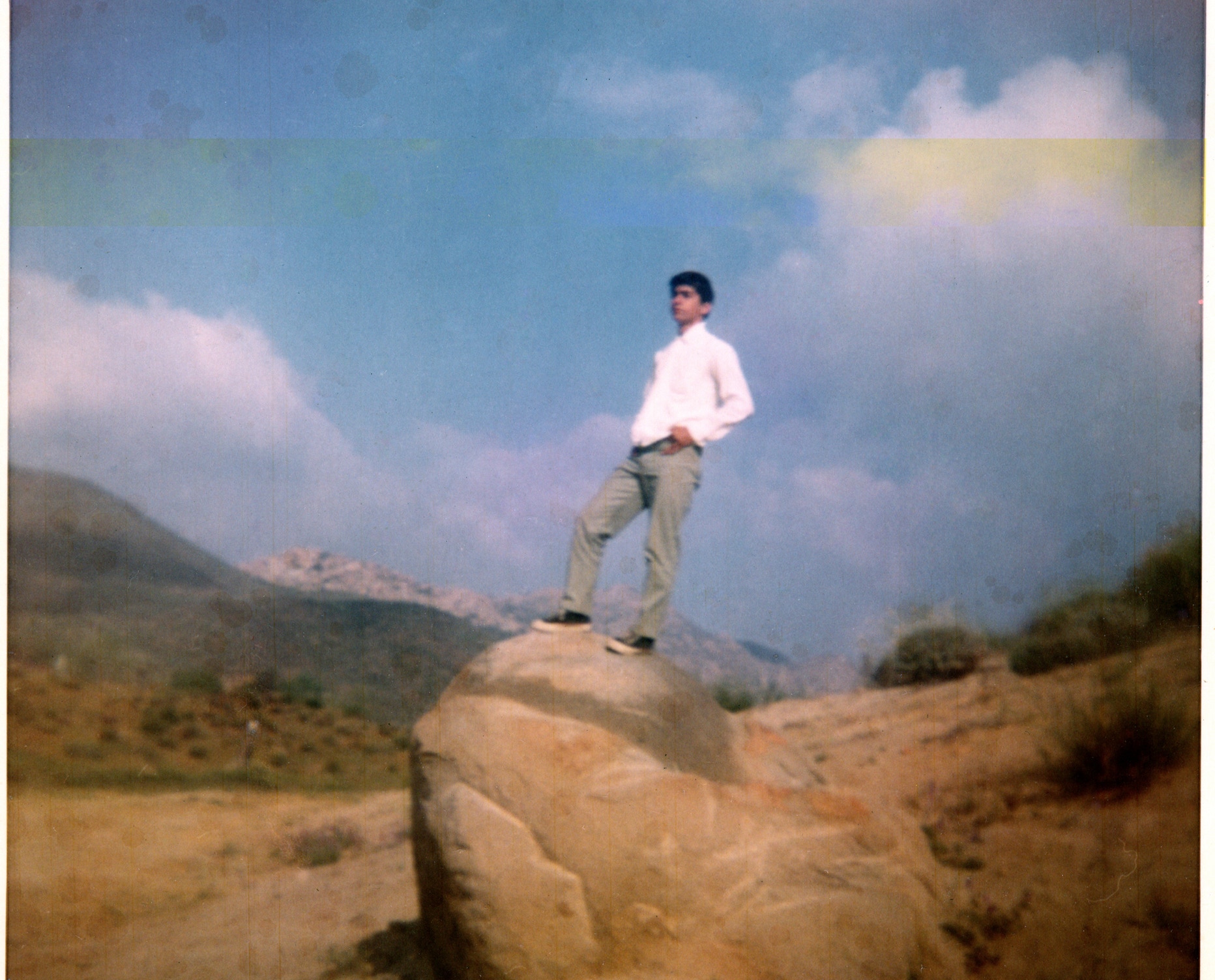 14 years of age ... maybe ... was doing my best to be cool.