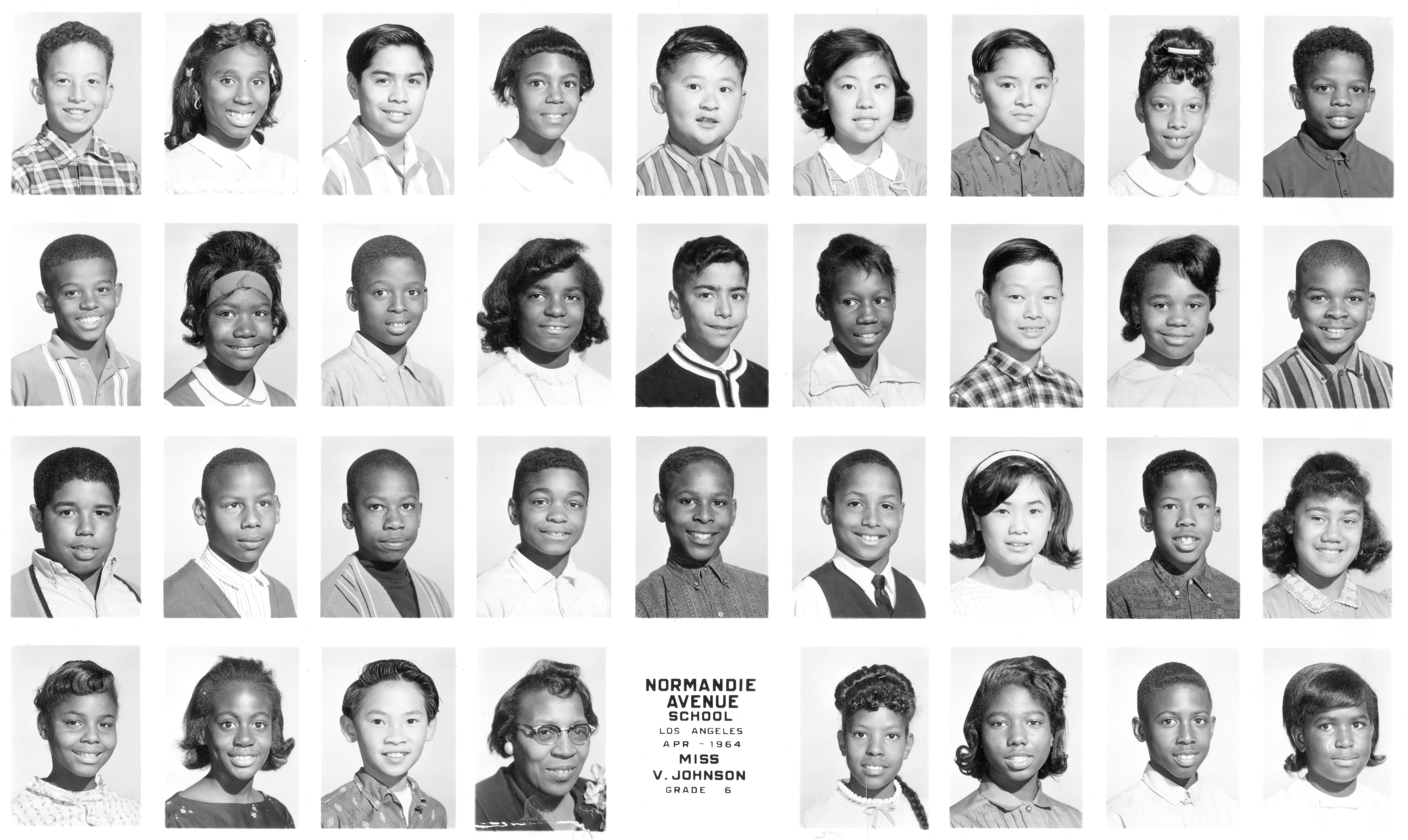 My six grade class at Normandy